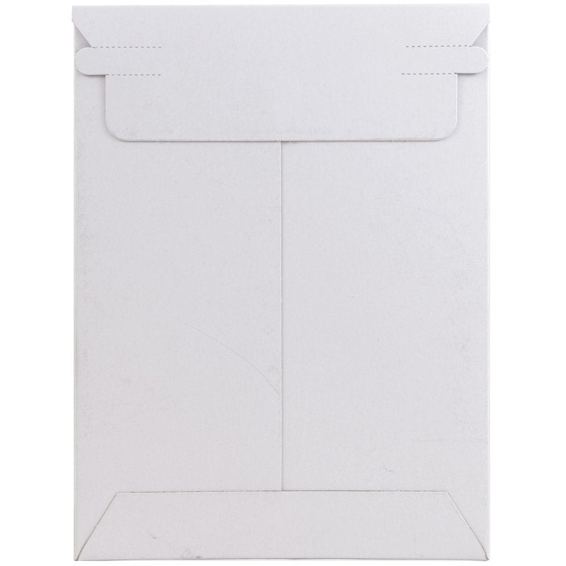 Stay-Flat Photo Mailer Envelopes 6x8 Inches with Peel & Seal Closure - White