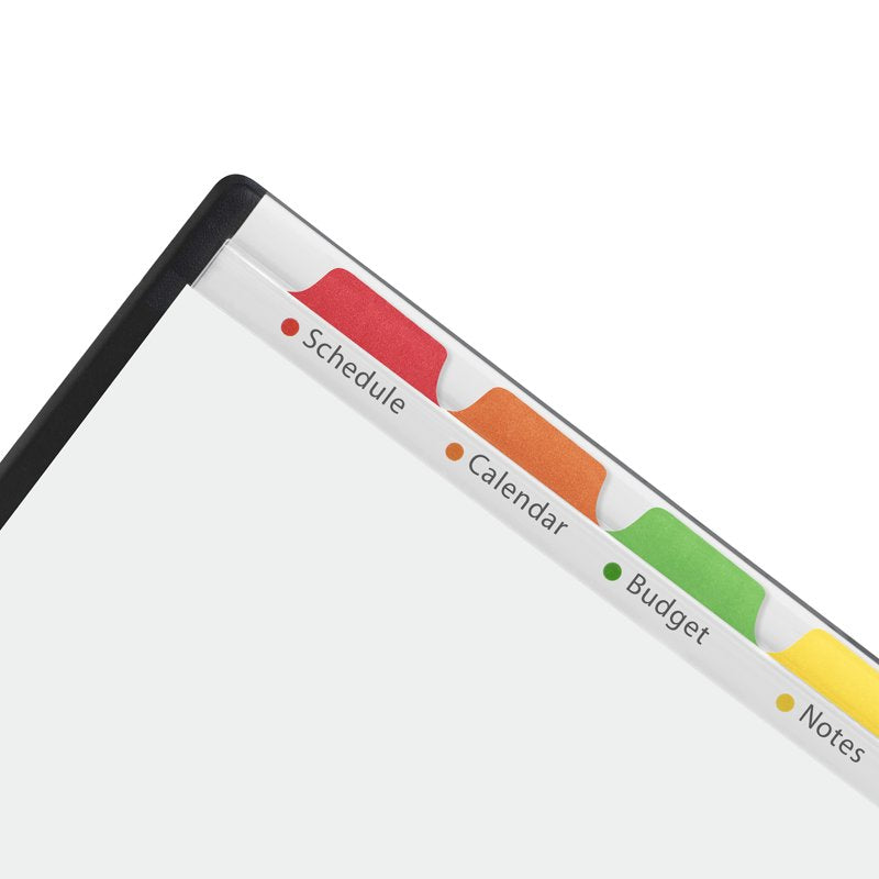 Clear Plastic Binder Dividers with Tabs - Reusable, Easy View Office Organization