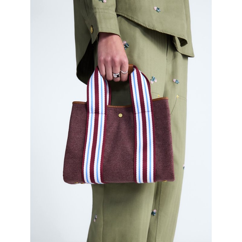 Mini Tote Handbag for Women - Small Chic Crossbody Bag with Handles