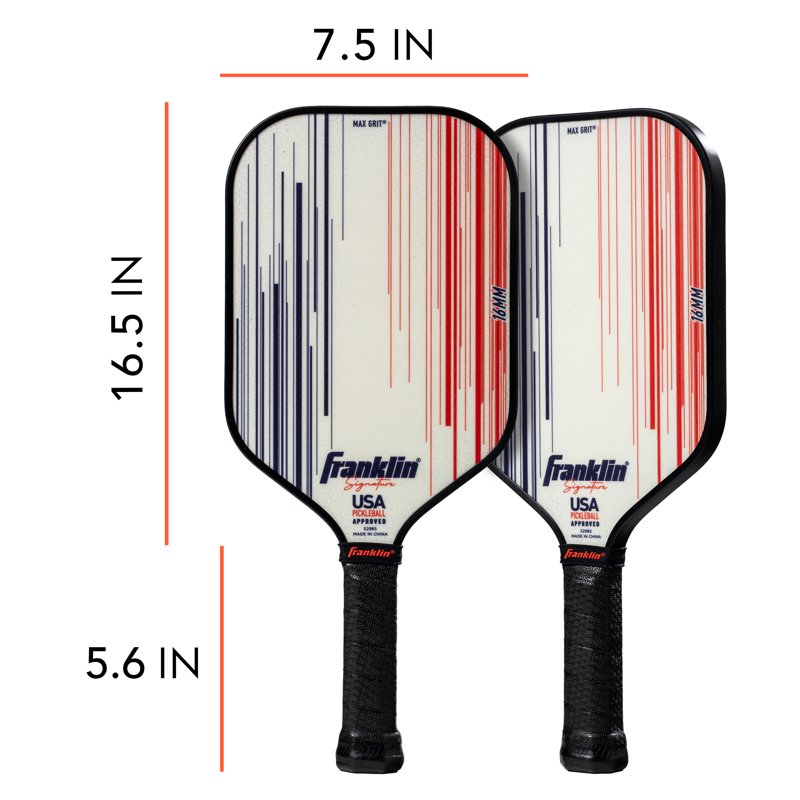 Pickleball Balls 16mm Poly Core – Franklin Signature Pro (White) – USAPA Approved