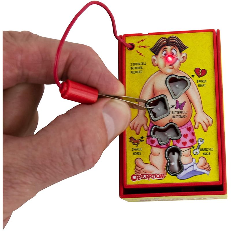 Variation: World’s Smallest Operation Game – Fully Functional Mini Classic with Lights and Sounds