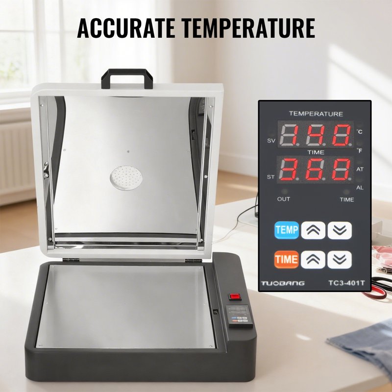 13x19 DTF Oven Dryer with Temperature Control for Heat Transfer Printing