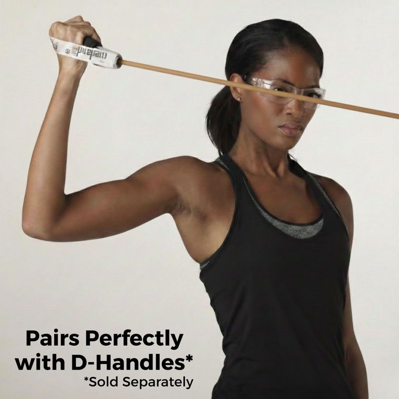Resistance Tubing Set - Latex Workout Bands for Strength & Flexibility, 25 ft Roll, Multiple Resistance Levels