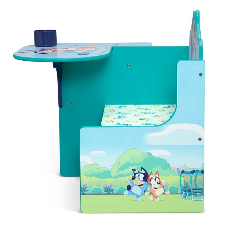 Bluey Chair Desk with Storage Bin by Delta Children - Bluey Variation