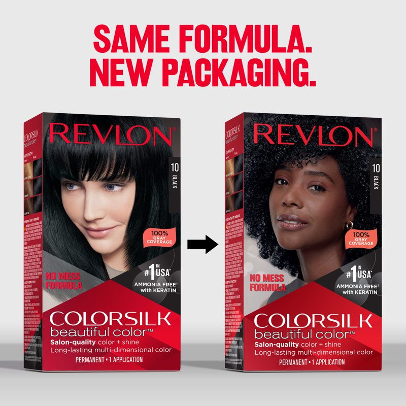 Hair Color Kit - Permanent, Ammonia-Free, Multi-Shade Options 3 Pack