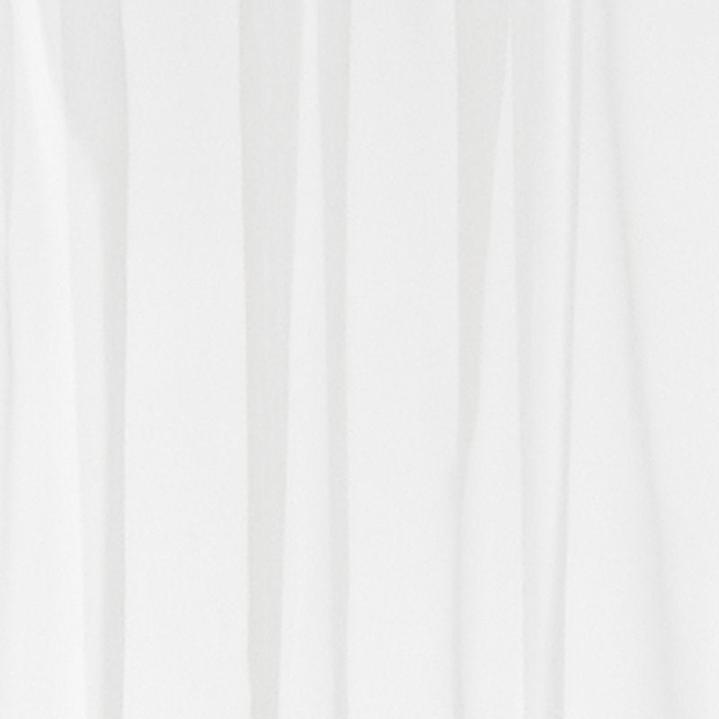 Indoor Voile Curtain Panel - Sheer Polyester Drapery for Windows - White, 29x95 Inches