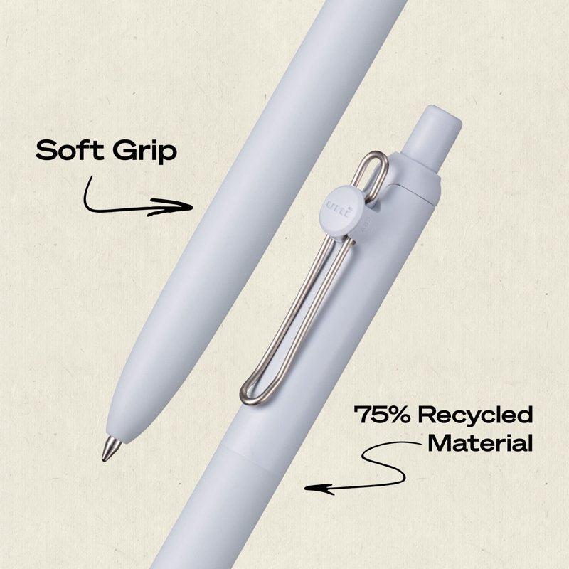 Gel Pens Set - Medium Point 0.7mm Black Ink Retractable Office Supplies