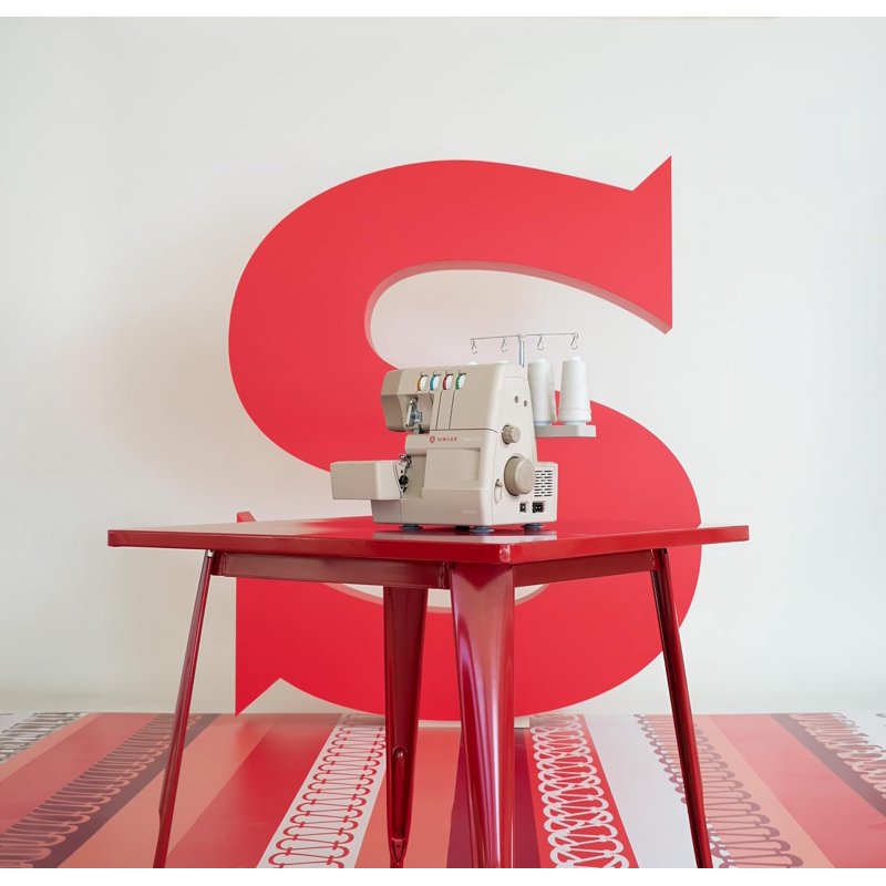 Heavy Duty Serger Sewing Machine 13 Stitches Overlock Machine with Metal Frame