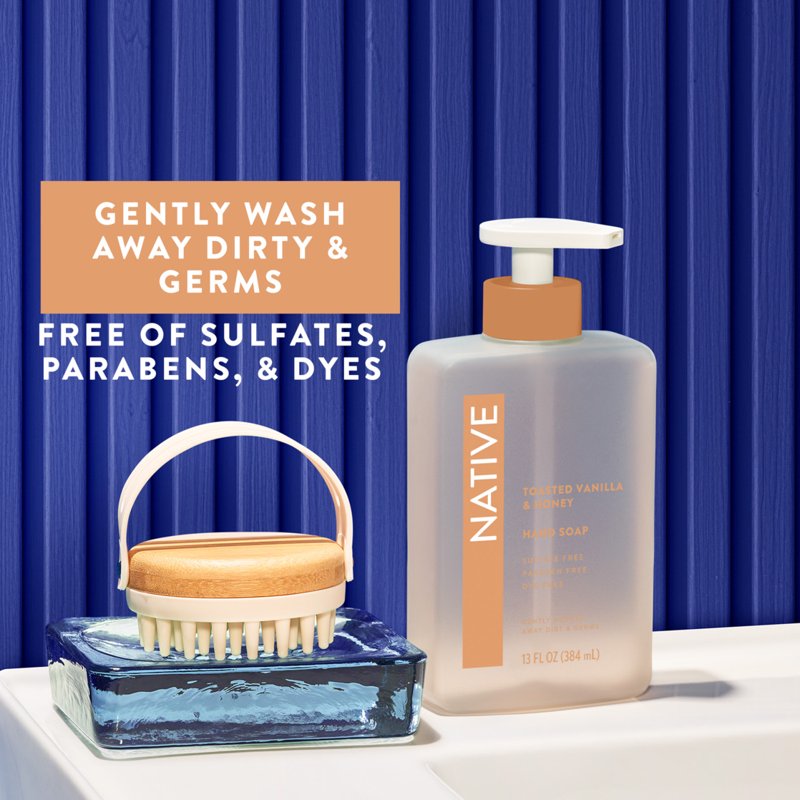 Native Liquid Hand Soap - Toasted Vanilla & Honey, Multiple Sizes & Scents