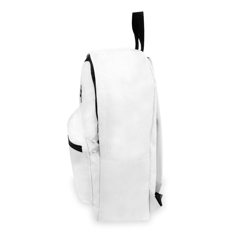 Unisex 15-Inch Basic Backpack for All Ages – Spacious Travel & School Bag