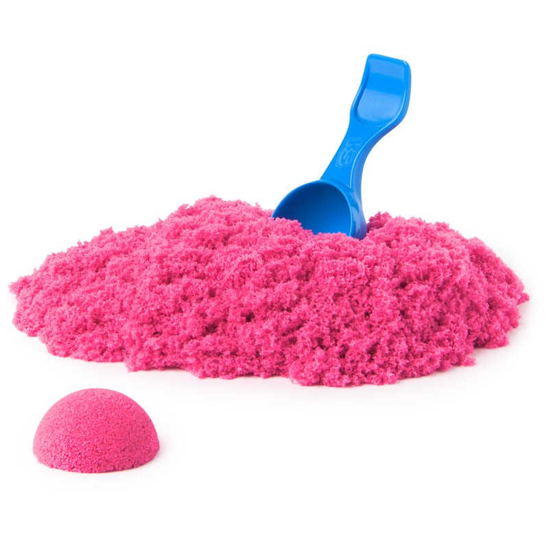 Kids Scented Pink Ice Cream Kinetic Sand Tub with Scoop & Mold - 4oz