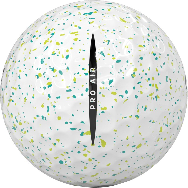 (2 Pack) Vice Pro Air Golf Balls 2025 Drip Petrol/Yellow – 12pk