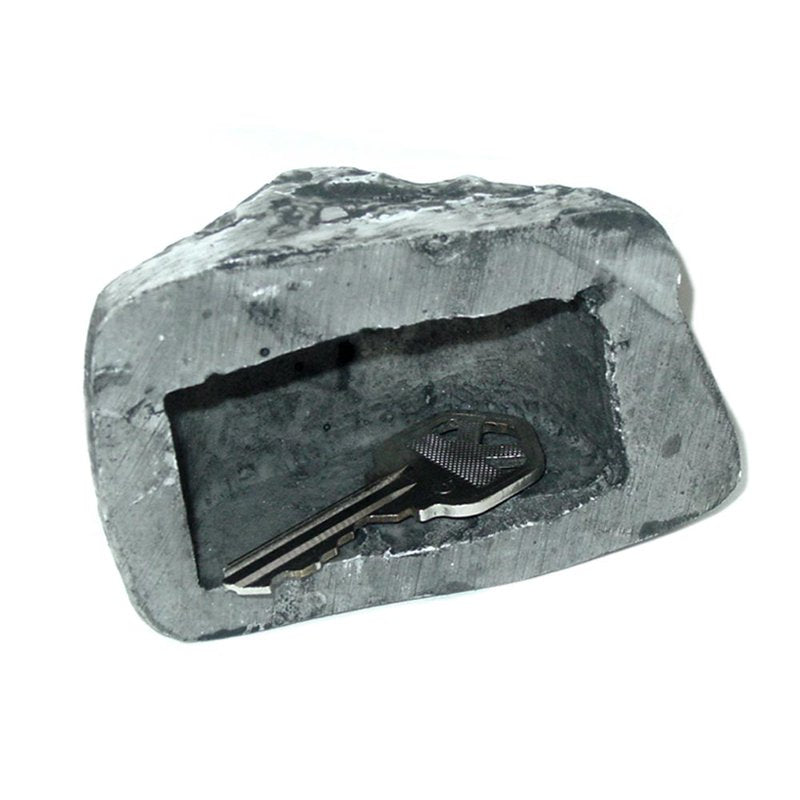 Outdoor Fake Rock Key Hider - Weatherproof Emergency Spare Lock Box