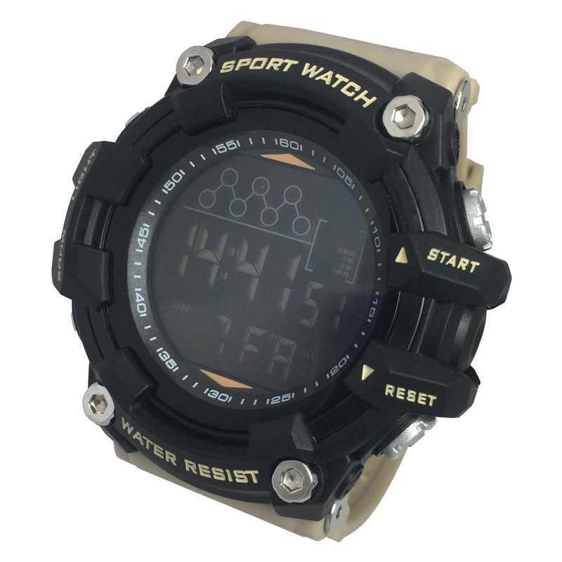 Digital Sports Wristwatch for Men with Water Resistance and Stopwatch