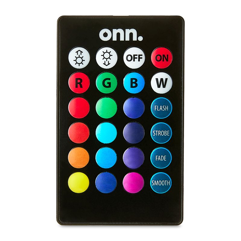 Multicolor LED Light Strip with Remote Control - 25 Feet, Customizable Lighting