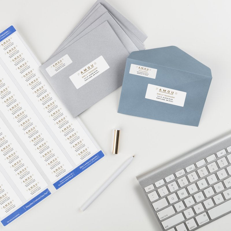 Bulk Address Labels - 2/3 x 1-3/4 Inch Printable Sticker Sheets, 600 Labels per Pack