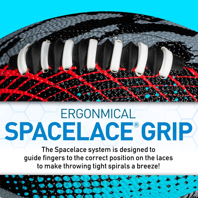 Mini Football for Kids - Soft Foam Cover & Grip Laces - Includes Air Pump