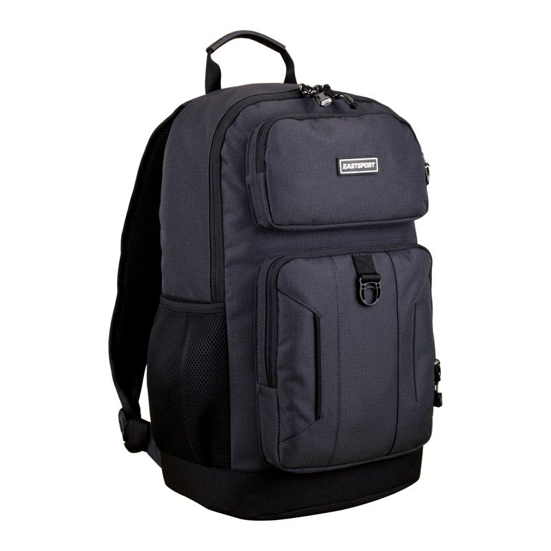 Unisex Laptop Backpack with Water-Resistant Bottom and Multiple Storage Pockets