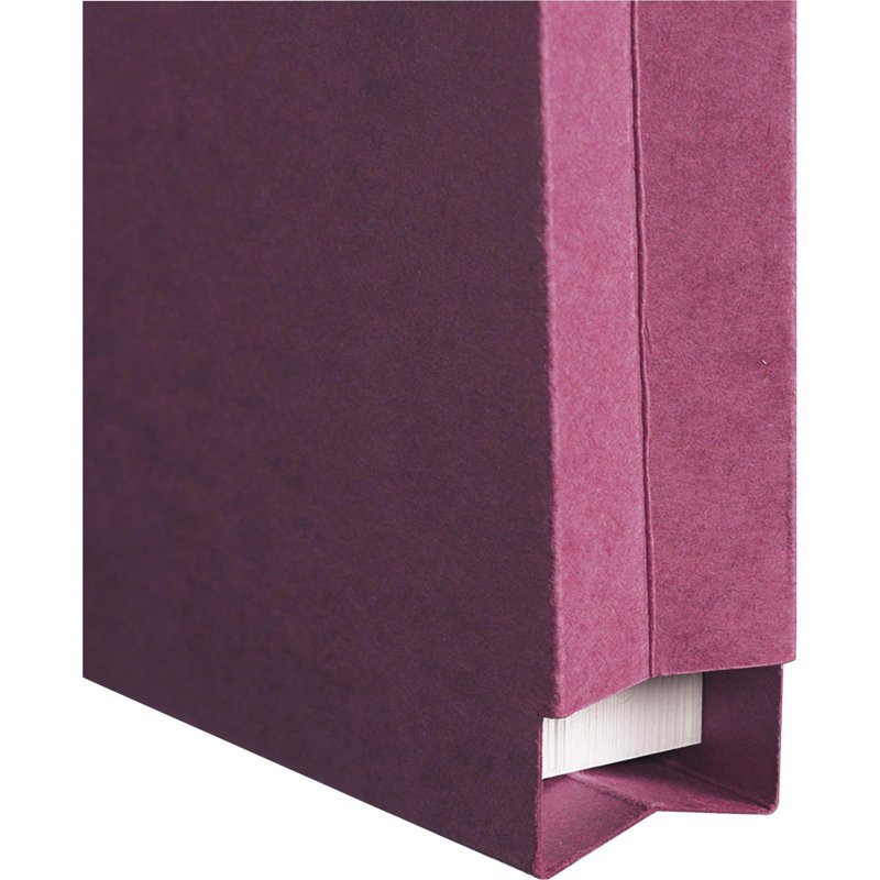 Expanding File Jacket with 2/5-Cut Tabs, 1 Inch Capacity - Assorted Colors
