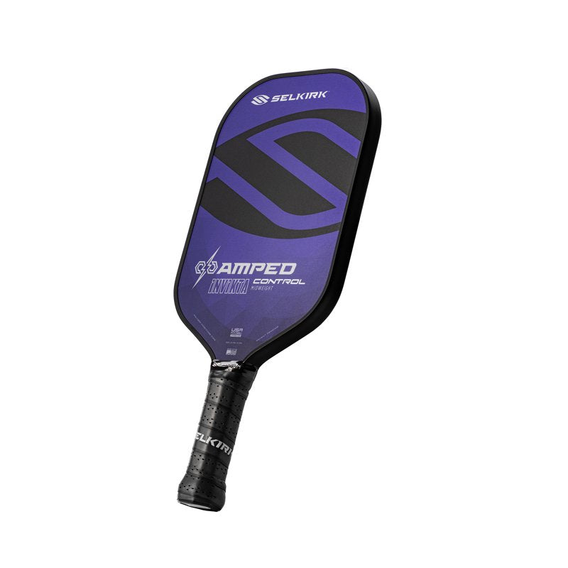 Selkirk Amped Control Pickleball Paddle - Purple Midweight USAPA Approved