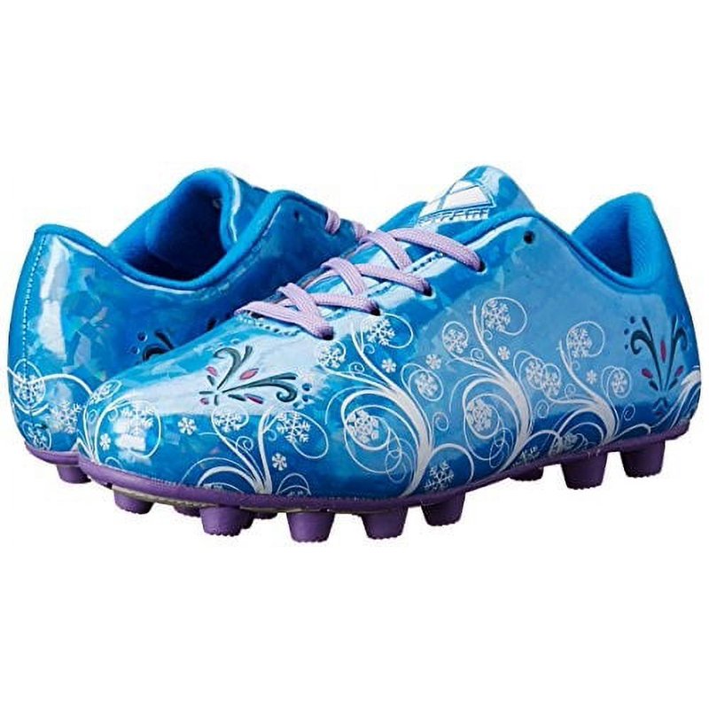 Vizari Frost Kids Soccer Cleats - 13.5 Blue Purple, Firm Ground Youth Shoes