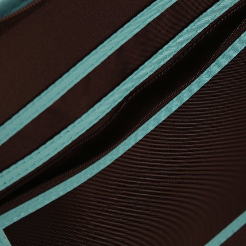 2-Inch Zipper Binder with 380 Sheets, Round Rings, Teal Organizer