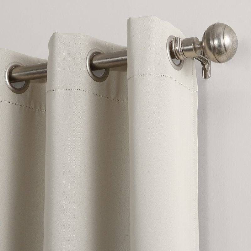 Energy Saving Blackout Curtain Panel Pair - Thermal, Noise Reducing, 54" x 120"