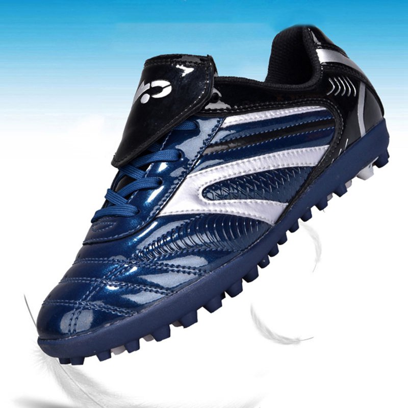 SXcggal Kids Football Training Shoes - Lightweight Casual Sneakers, ZDark Blue 14-14.5 Years
