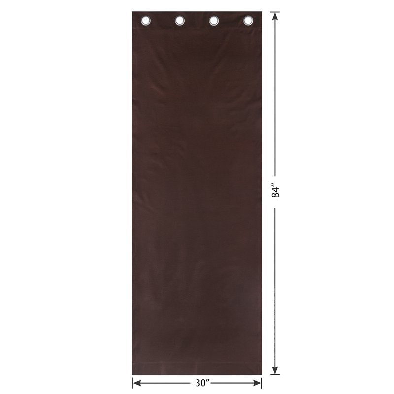 Blackout Grommet Curtain Panel Pair - Room Darkening Window Treatment Set