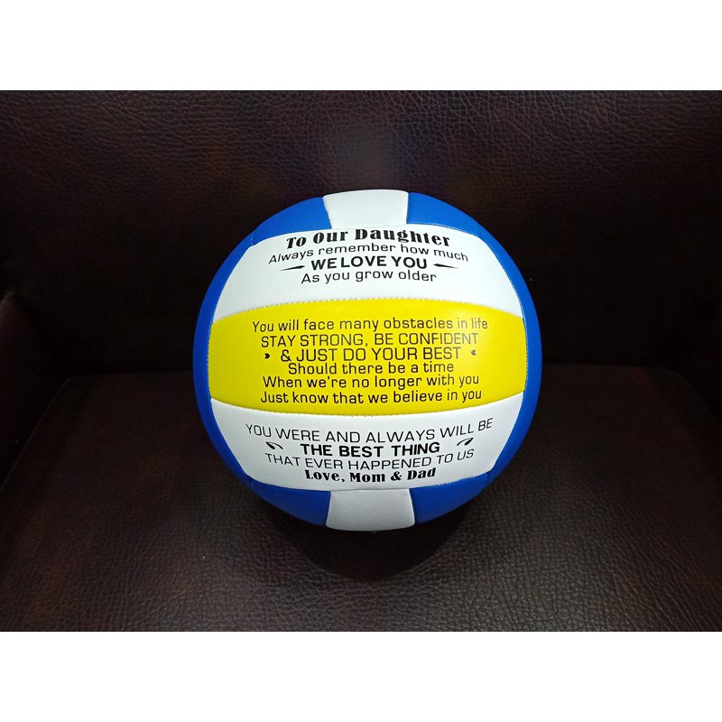 Kids Volleyball Ball - Indoor Outdoor Training Ball for Children - Diameter 8 Inches