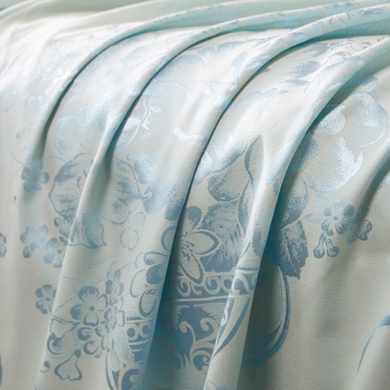 Semi-Blackout Jacquard Curtain Panel 60x100 Inches - Reims by Dolce Mela
