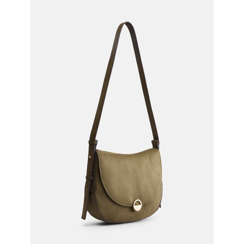 Large Crossbody Handbag for Women - Faux Suede & Leather Options