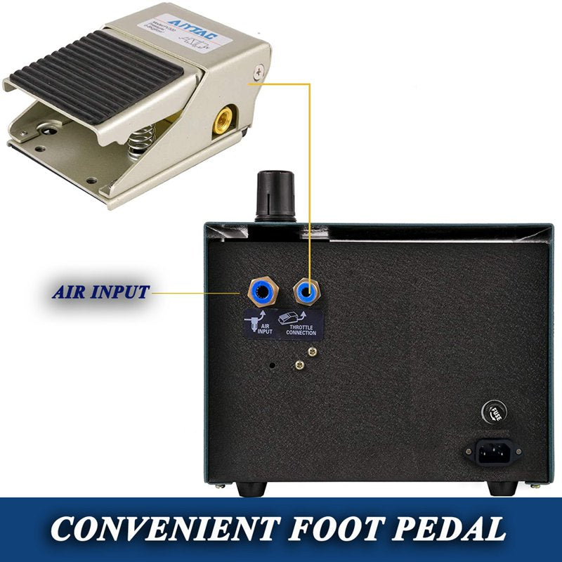 Jewelry Pneumatic Engraving Machine with Adjustable Speed 1400 RPM - Portable Hand Tool for Crafts