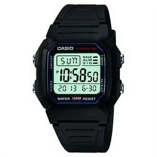 Men's Digital Sport Watch with Resin Band, 100M Water Resistance