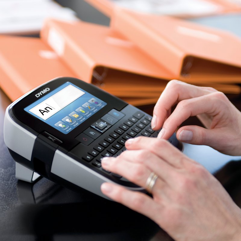 Full-Color Touch Screen Label Maker with PC/Mac Connectivity & Store Over 500 Labels