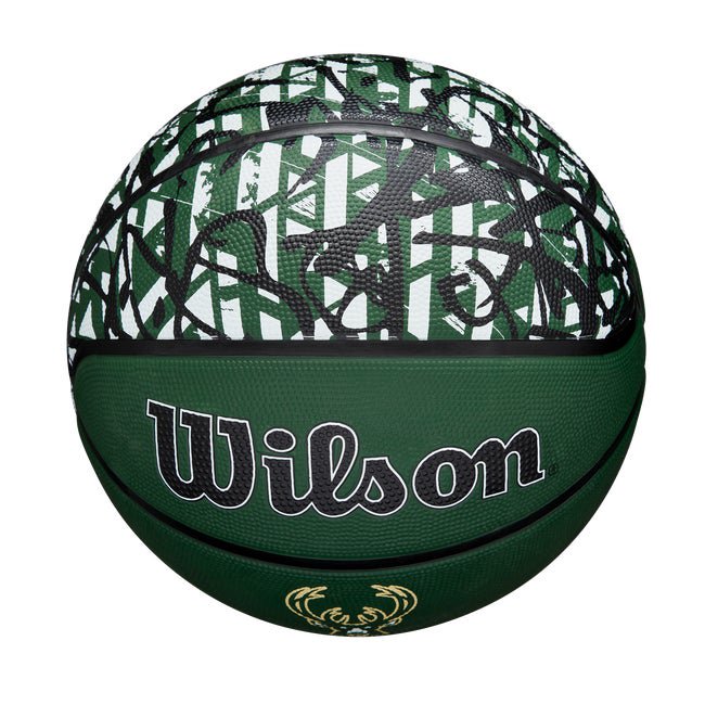 Wilson NBA Team Graffiti Basketball - Size 7 Outdoor Sports Ball