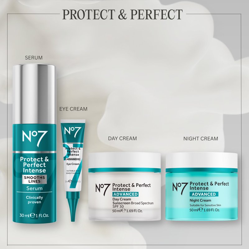 No7 Protect & Perfect Day Cream SPF30 - Hydrating Anti-Aging 50ml