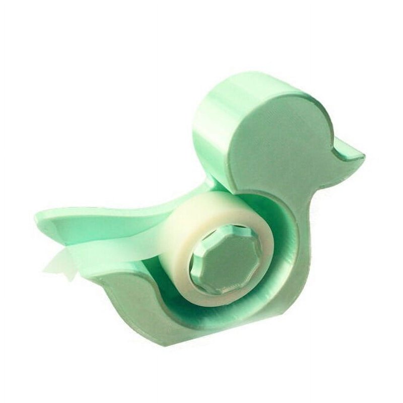 Duck Tape Dispenser - Heavy-Duty Handheld Cutter with Blue Sparkle Variation