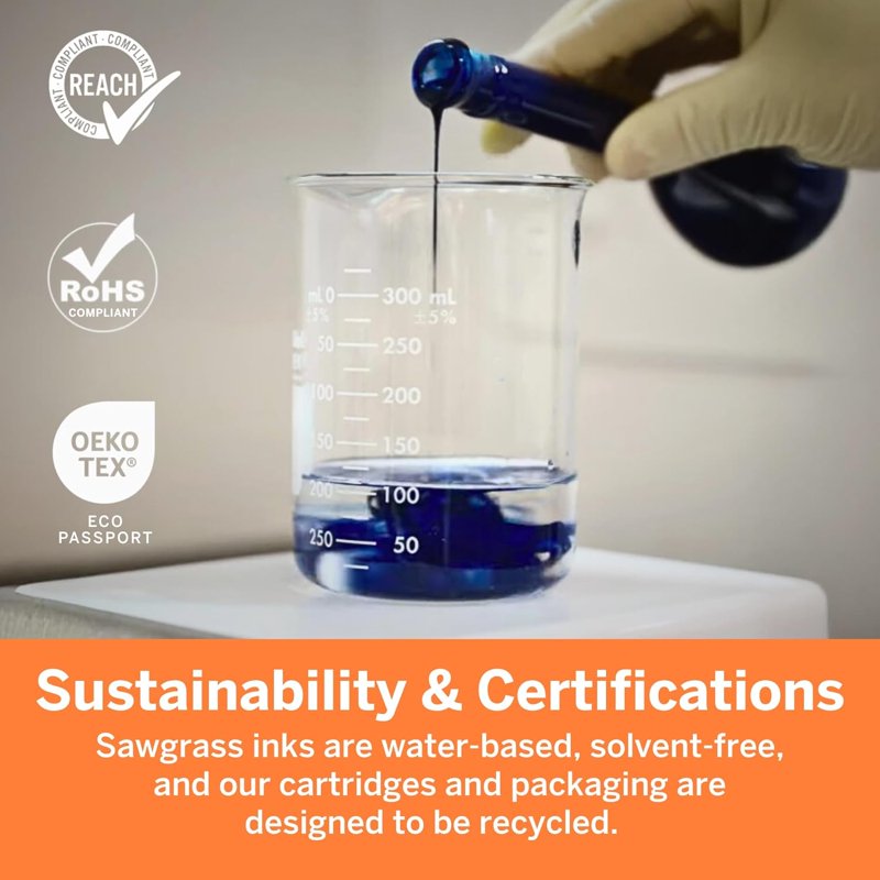 Sublimation Ink Set for Sawgrass SG500 & SG1000 - 4 Color 31mL Cartridges