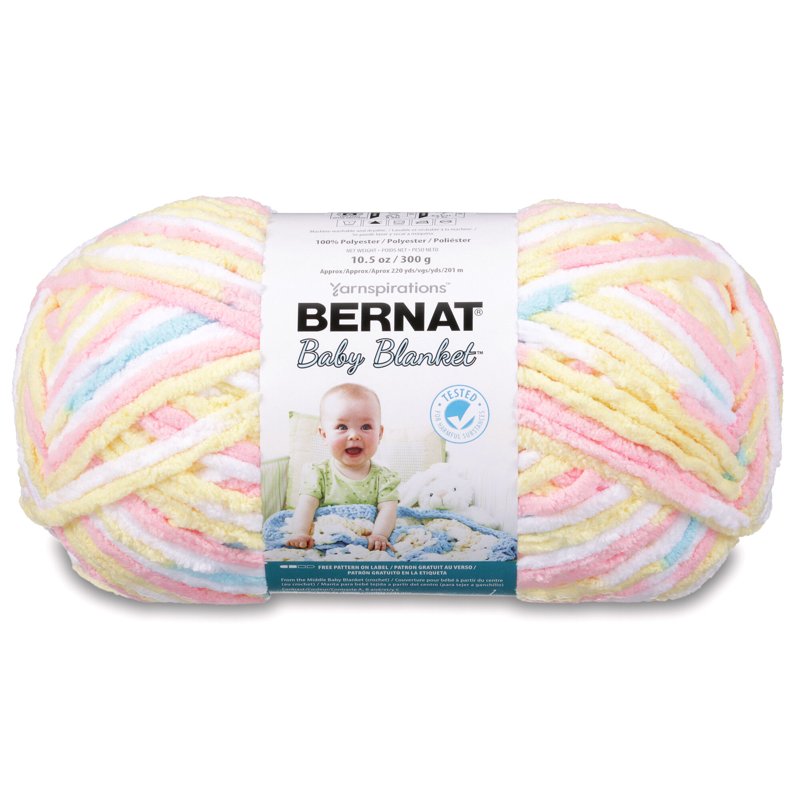 Super Bulky Polyester Yarn for Baby Blankets & Garments - 10.5oz 4 Pack
