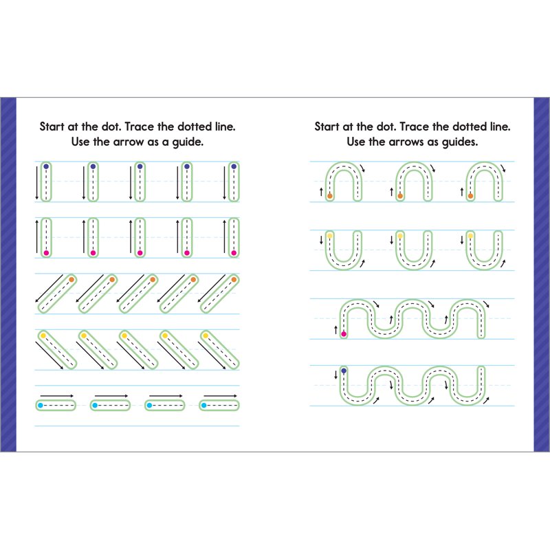 Kids Learn to Write Workbook for Pen Control and Letter Practice - Paperback