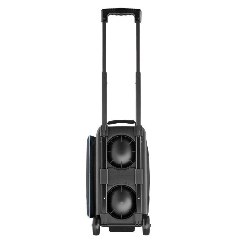 2-Ball Bowling Bag with Wheels and Shoe Compartment - Fits Up to US Size 16