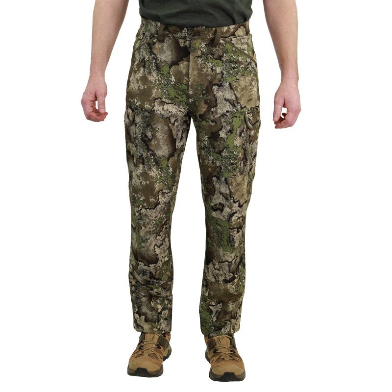 Men's Camouflage Performance Hunting Pants with Flexibility and Reinforced Kick-Guard
