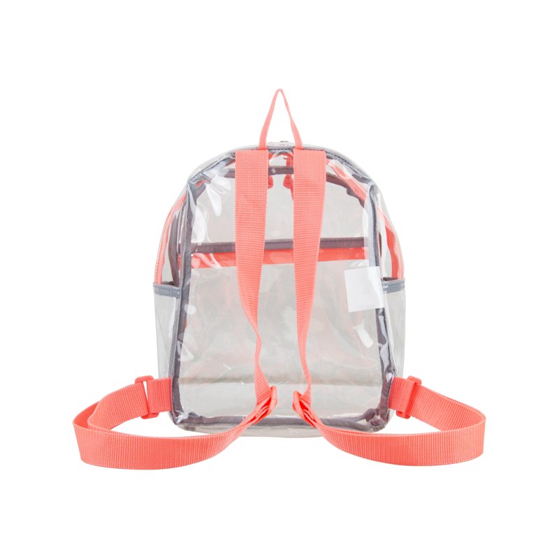 Unisex Clear Mini Backpack for Sports, Events & Travel - Lightweight & Durable