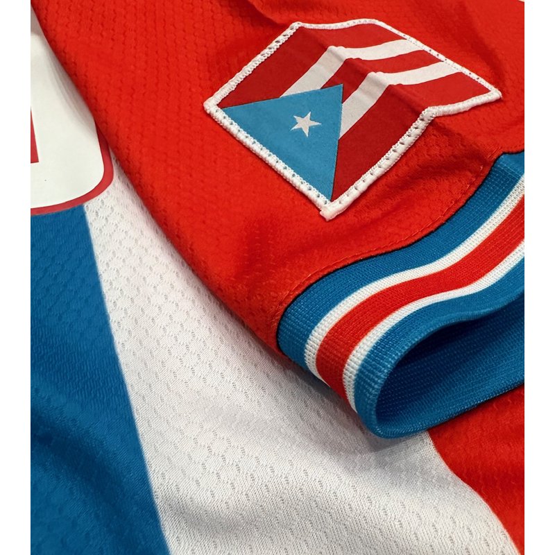Headgear Puerto Rico 1990 Retro Soccer Jersey for Men - Multicolor XL