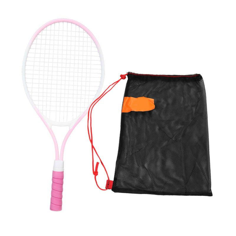Kids Tennis Racket 21 Inch Lightweight Tennis Racquet for Beginners Pink