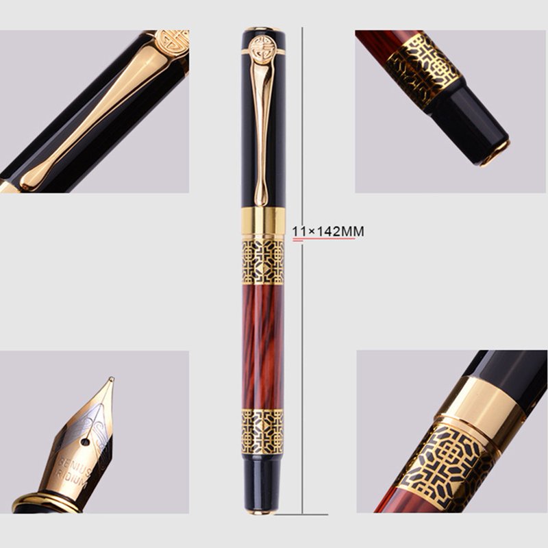Luxury Fountain Pen Writing Gift for Signature & Business Office Supplies