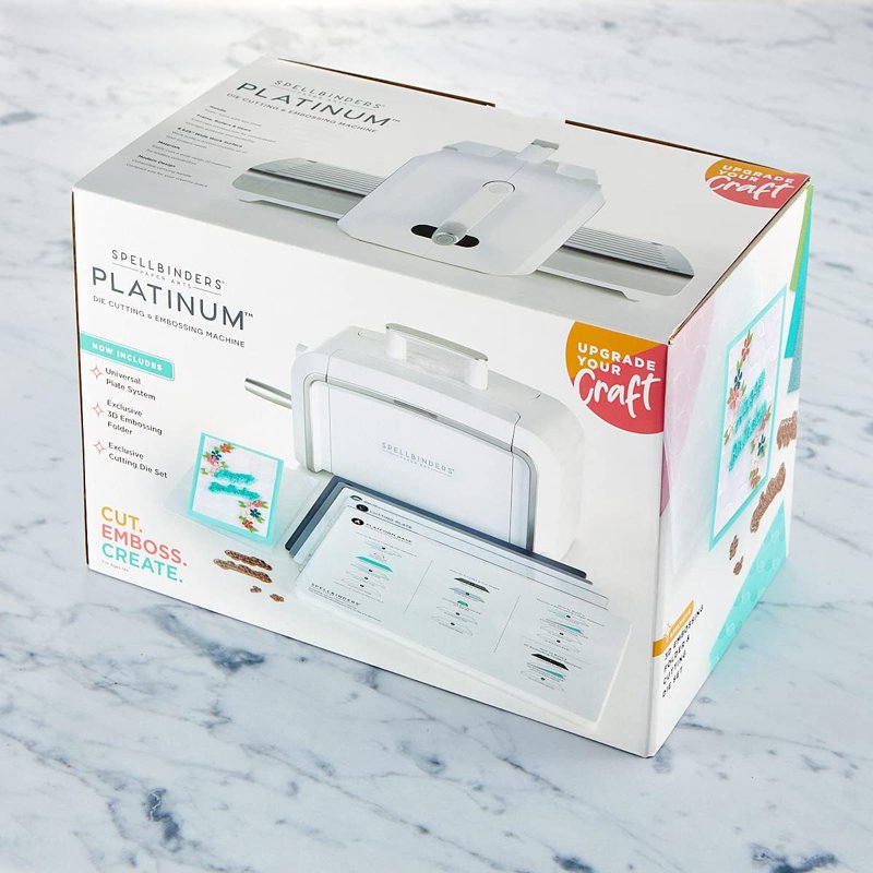 Spellbinders Platinum Die Cutting & Embossing Machine with Universal Plate System
