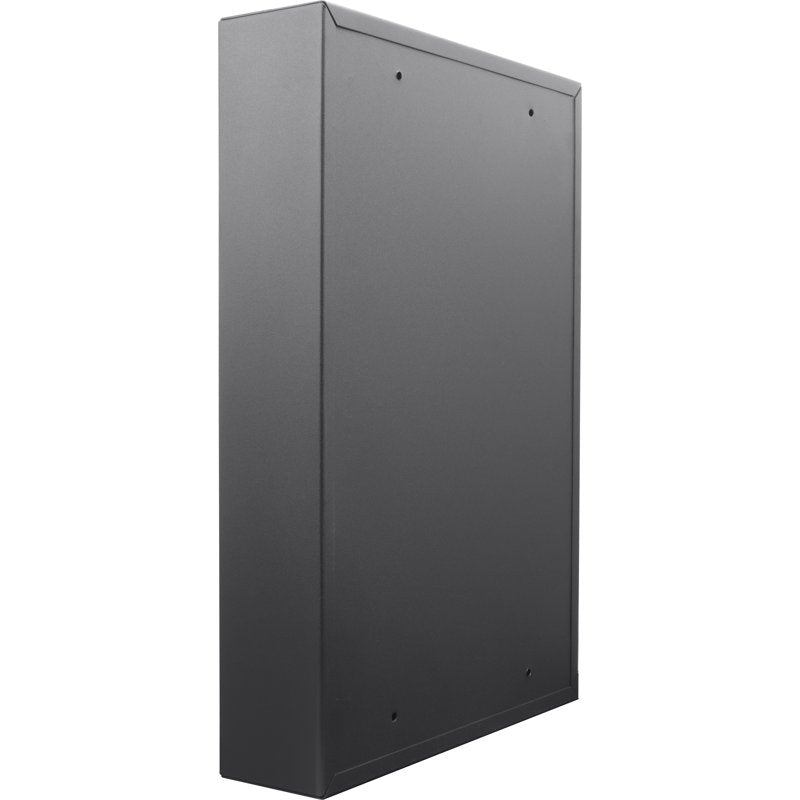 Key Lock Safe with Combination & Key Lock, 64 Key Hooks, Black