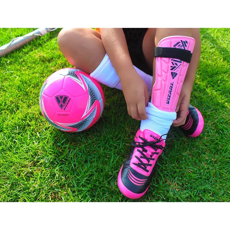 Vizari Odyssey Soccer Ball 3, 4 & 5 - Pink Variation 5 Pack